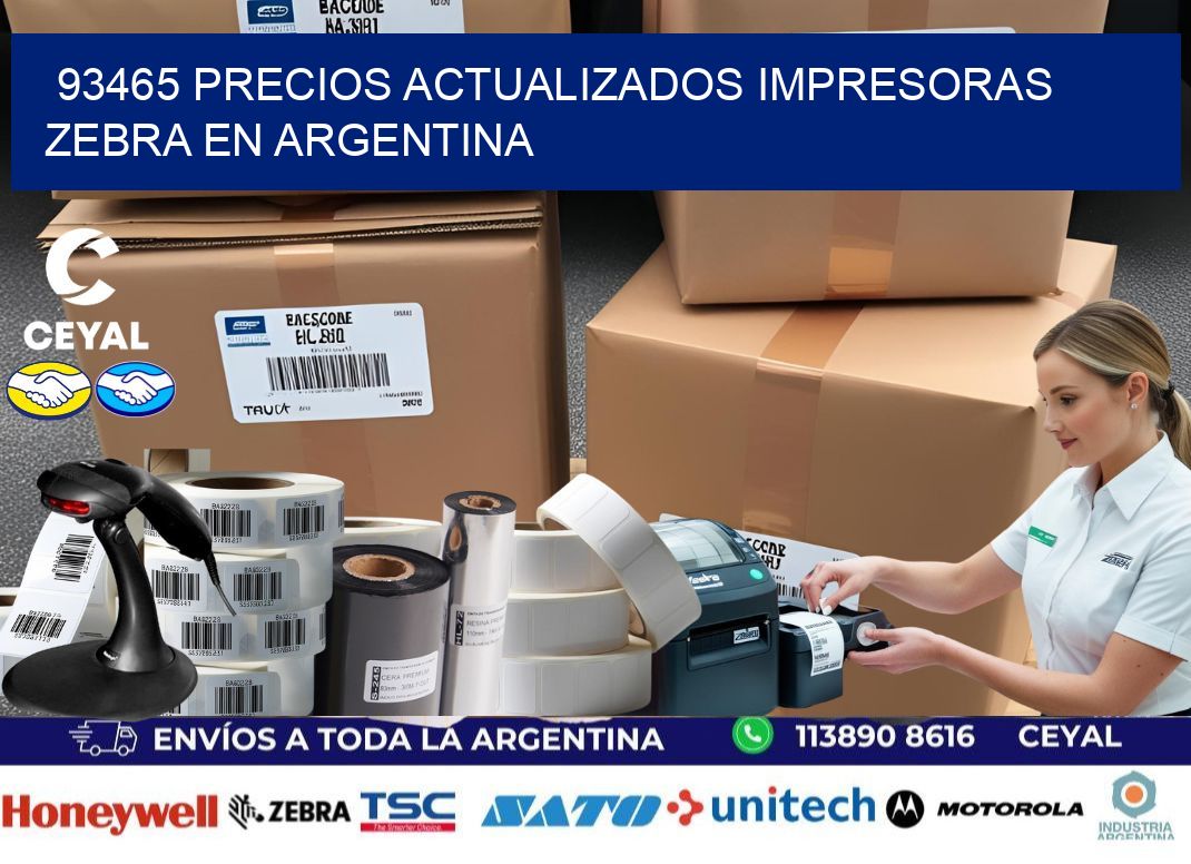 93465 precios actualizados impresoras zebra en argentina