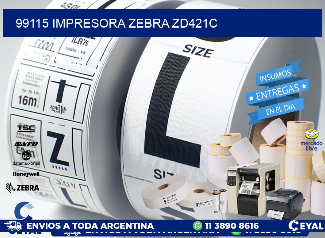 99115 Impresora Zebra zd421c