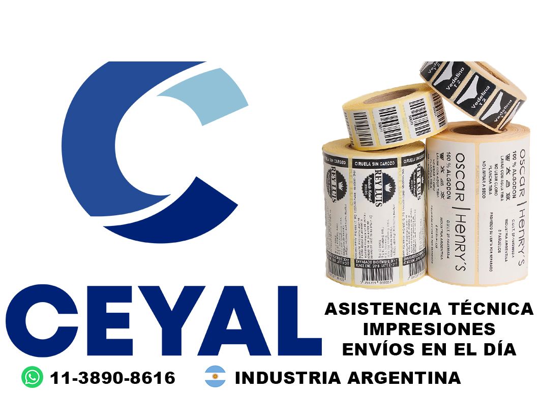 impresora TSC + 83285 etiquetas + ribbon