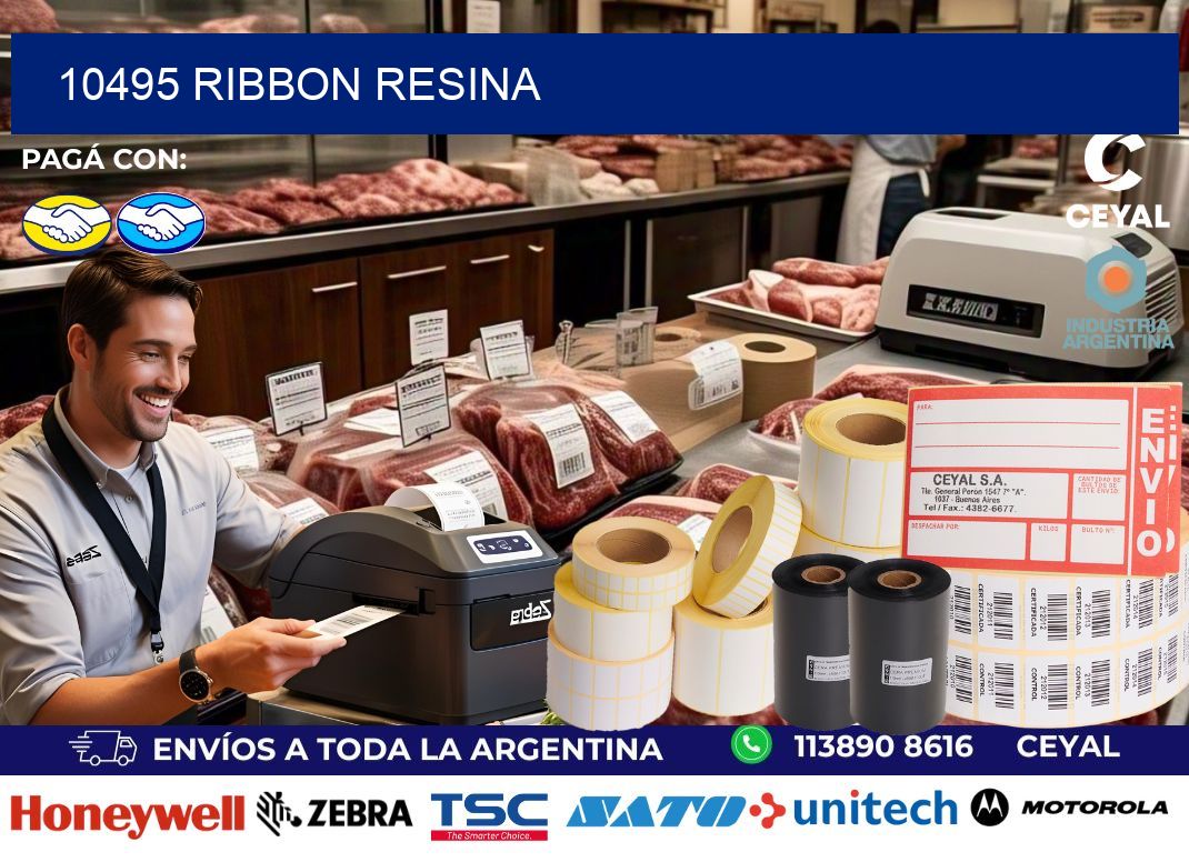 10495 ribbon resina