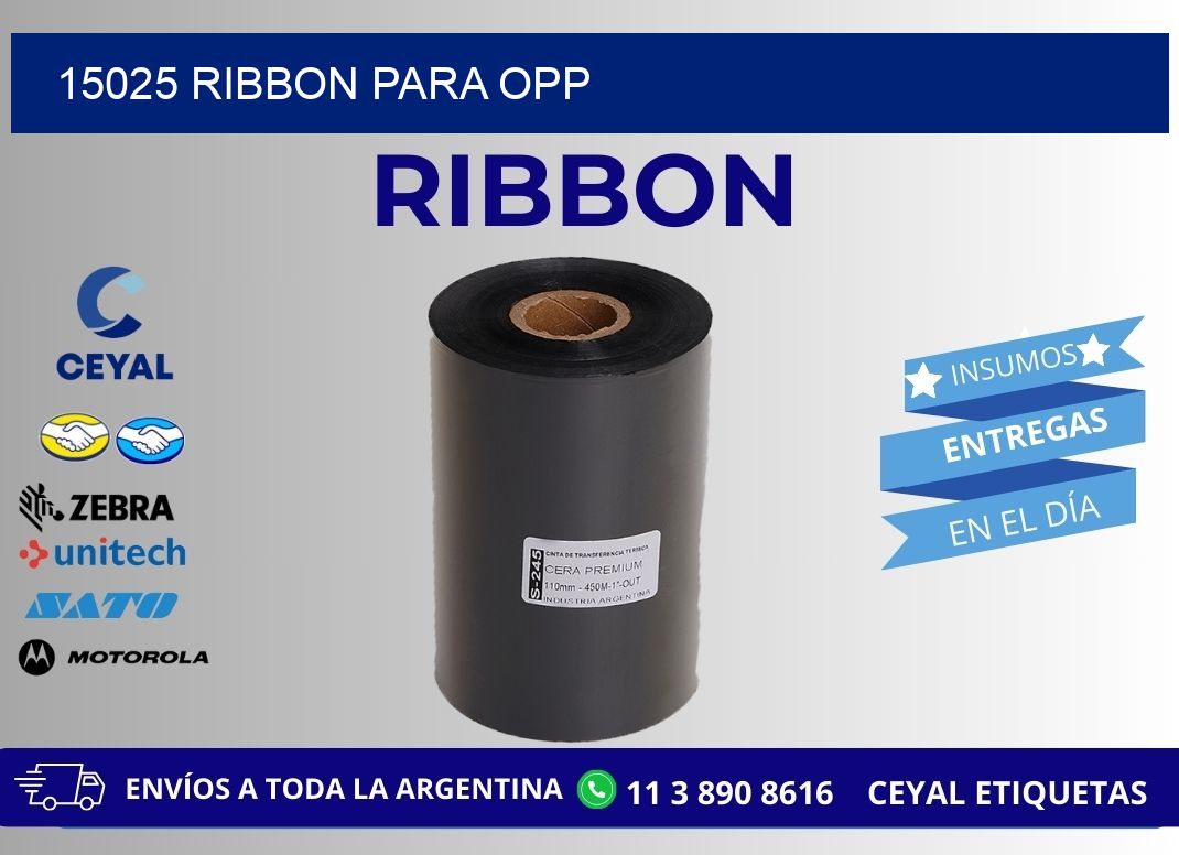 15025 ribbon para opp