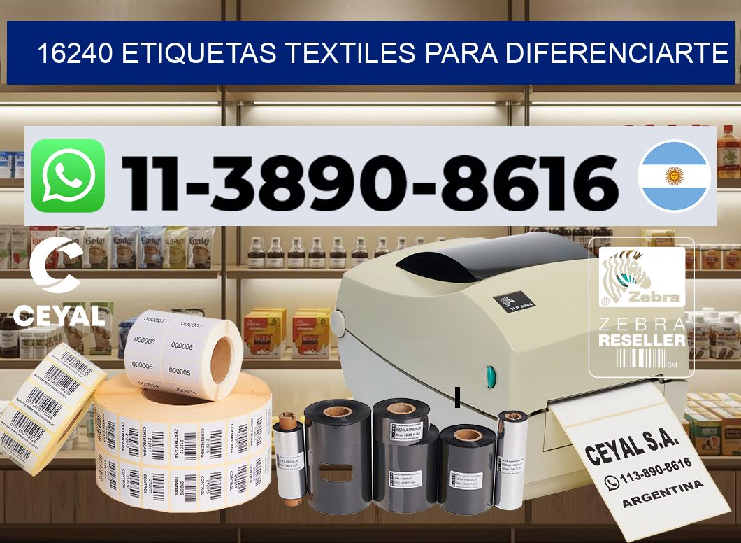 16240 Etiquetas textiles para diferenciarte