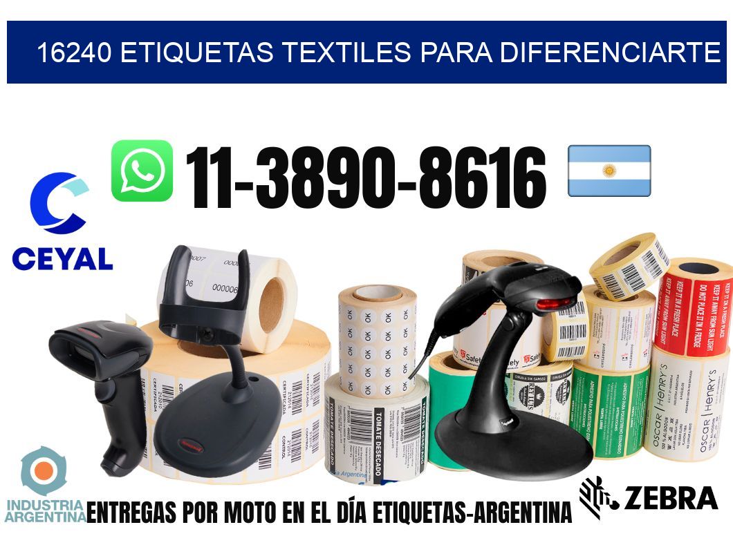 16240 Etiquetas textiles para diferenciarte