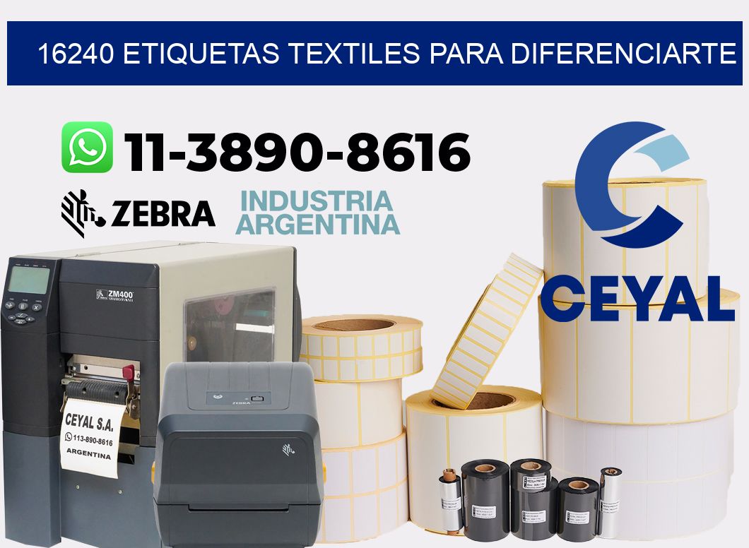 16240 Etiquetas textiles para diferenciarte