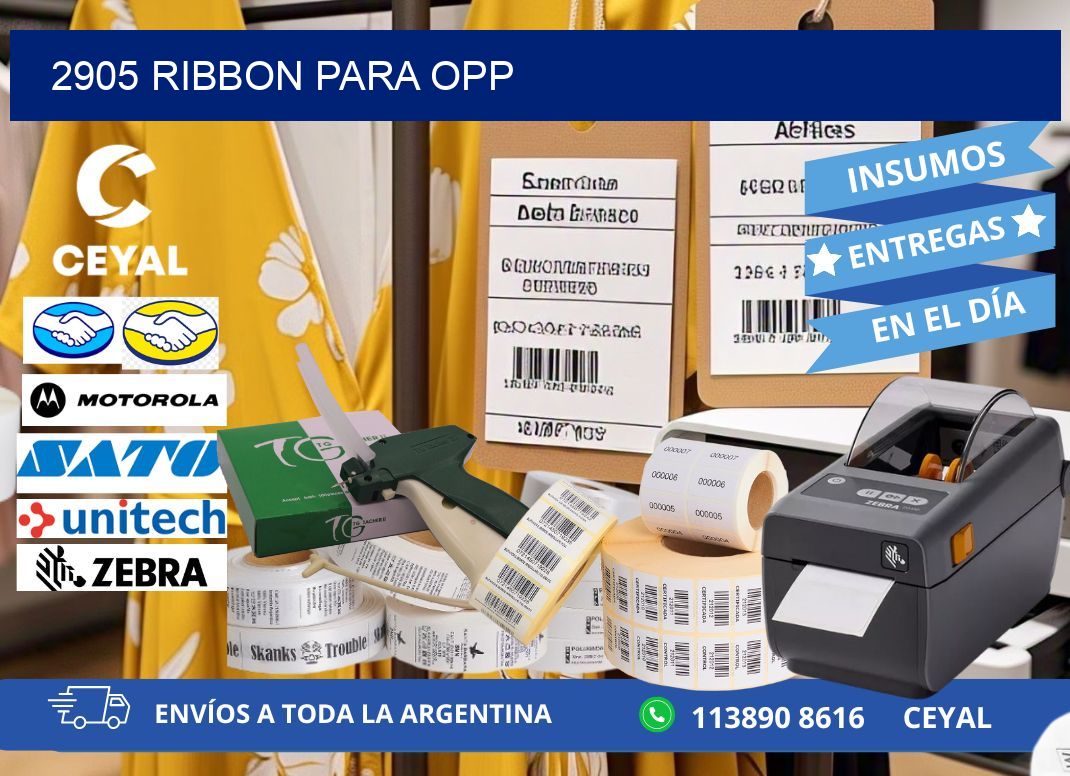 2905 ribbon para opp