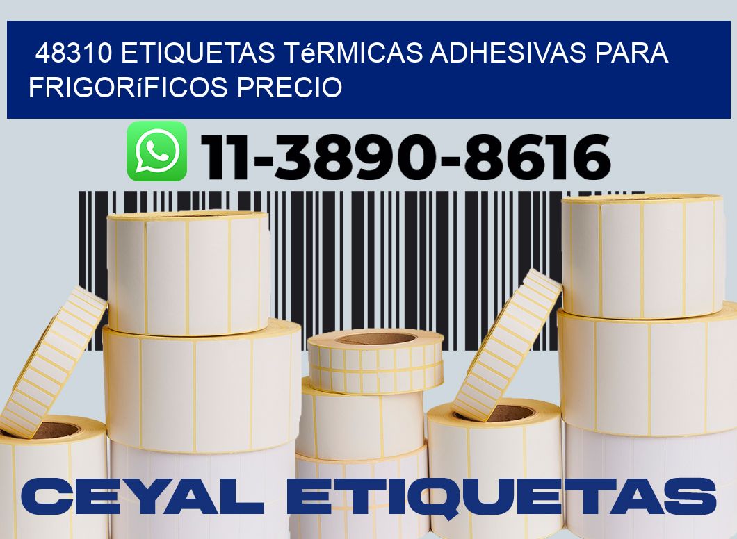 48310 etiquetas térmicas adhesivas para frigoríficos precio