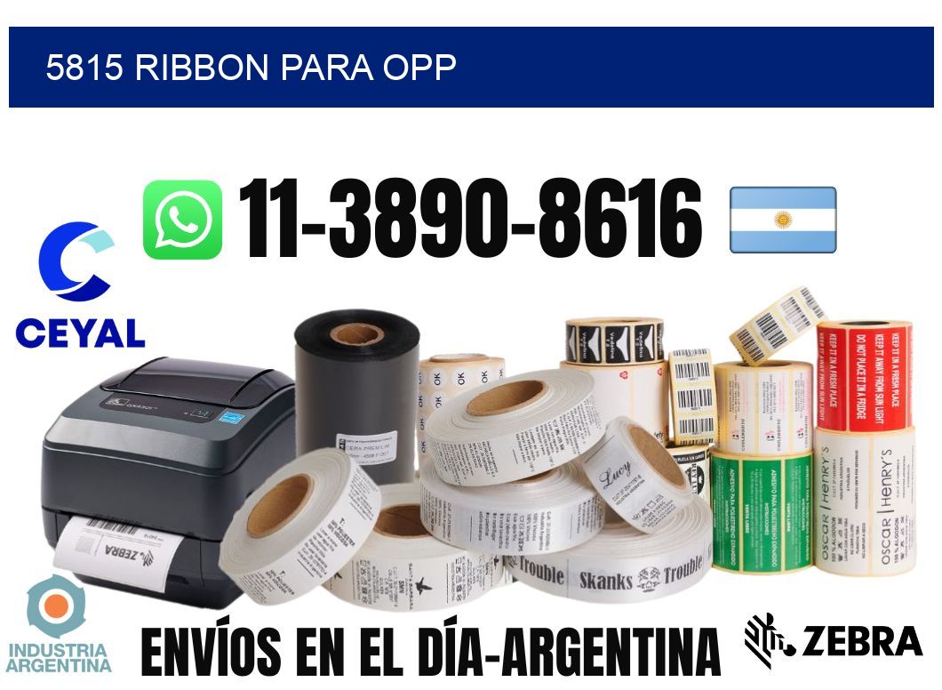 5815 ribbon para opp