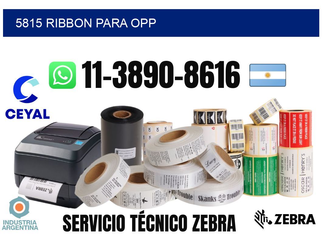 5815 ribbon para opp