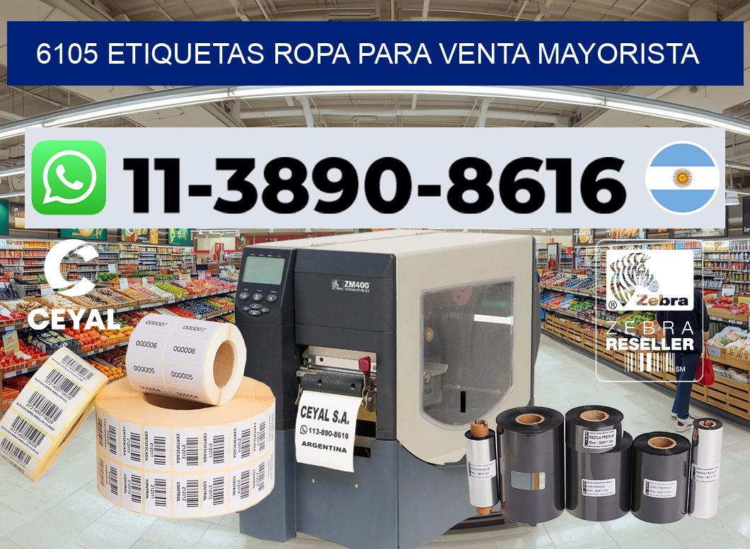 6105 Etiquetas ropa para venta mayorista