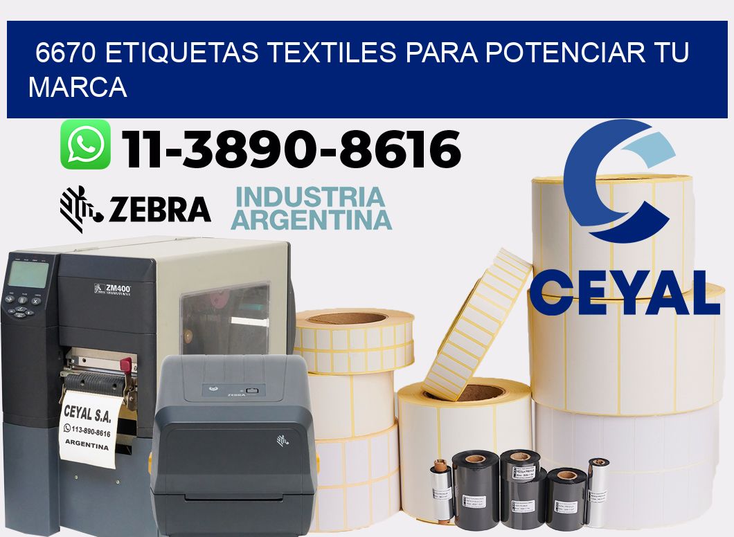 6670 Etiquetas textiles para potenciar tu marca