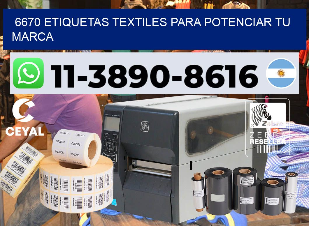 6670 Etiquetas textiles para potenciar tu marca