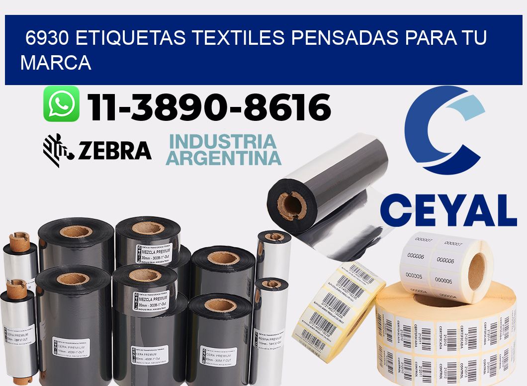 6930 Etiquetas textiles pensadas para tu marca
