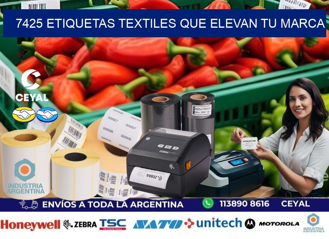 7425 Etiquetas textiles que elevan tu marca