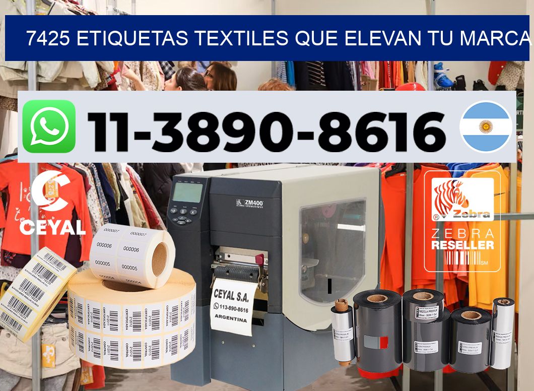 7425 Etiquetas textiles que elevan tu marca