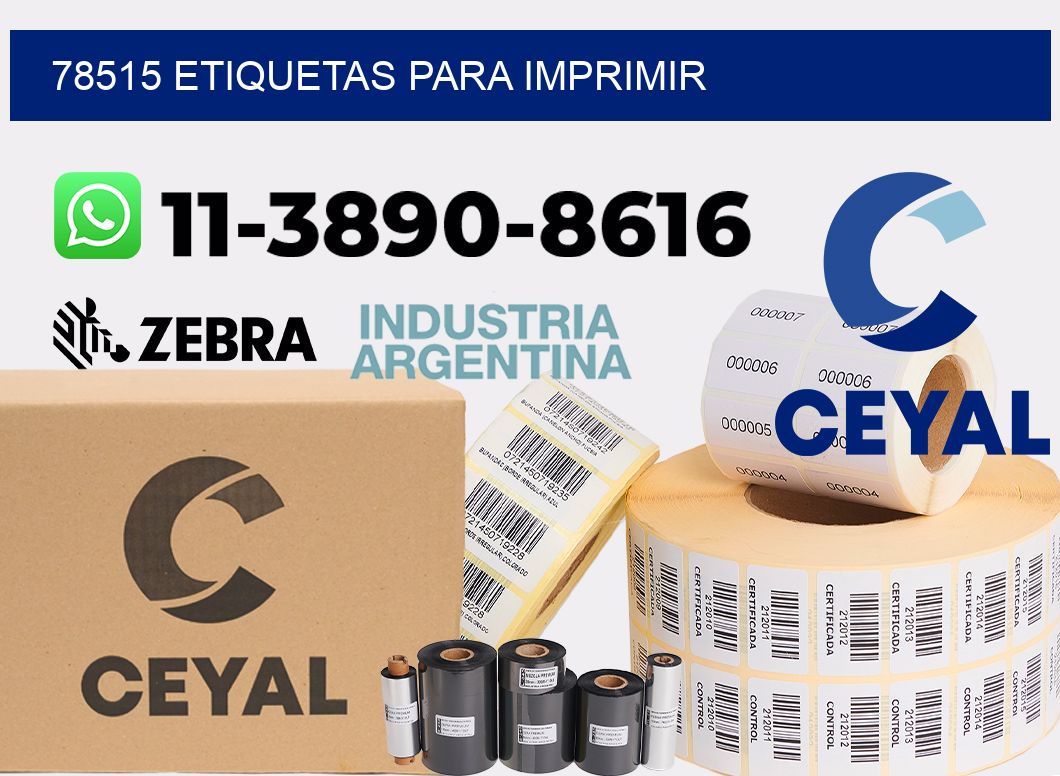 78515 etiquetas para imprimir
