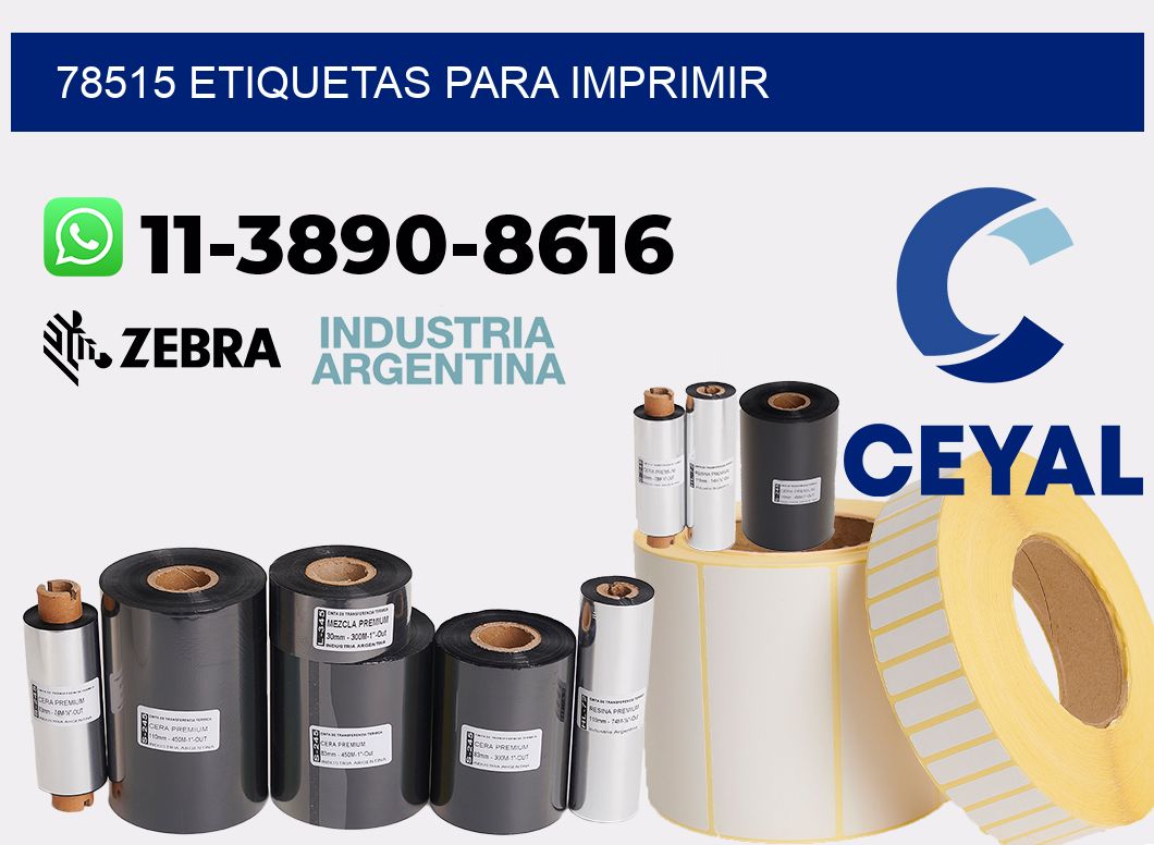 78515 etiquetas para imprimir