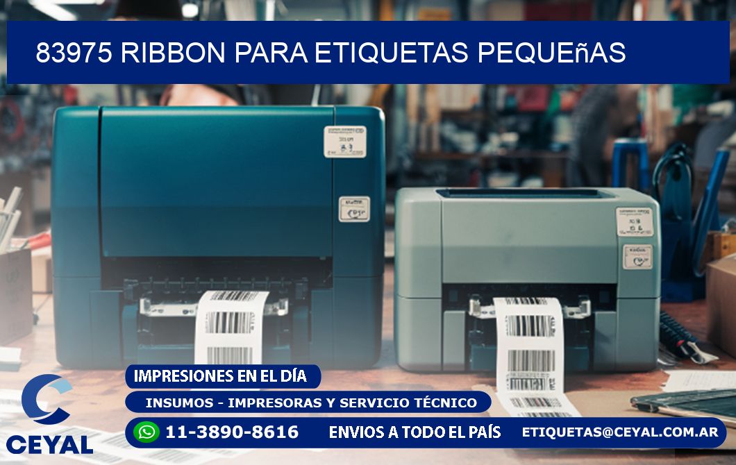 83975 ribbon para etiquetas pequeñas