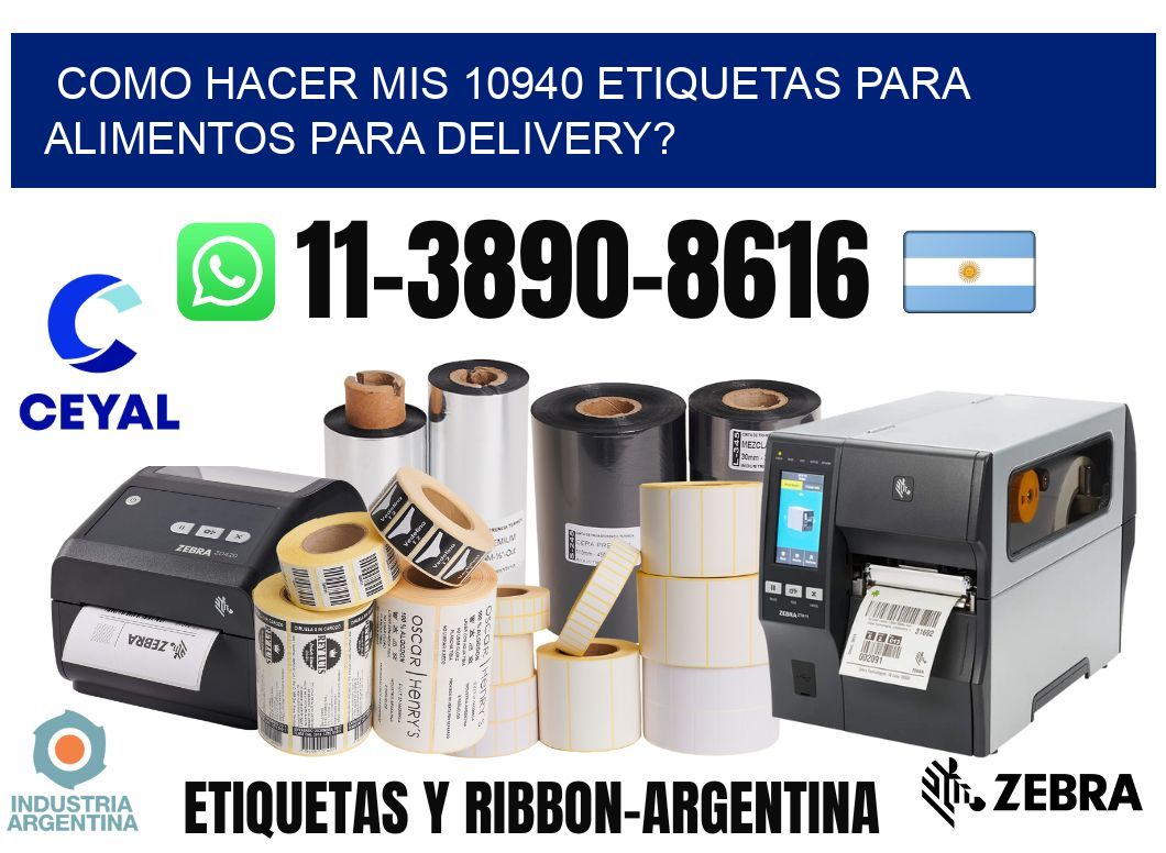 como hacer mis 10940 etiquetas para alimentos para delivery?