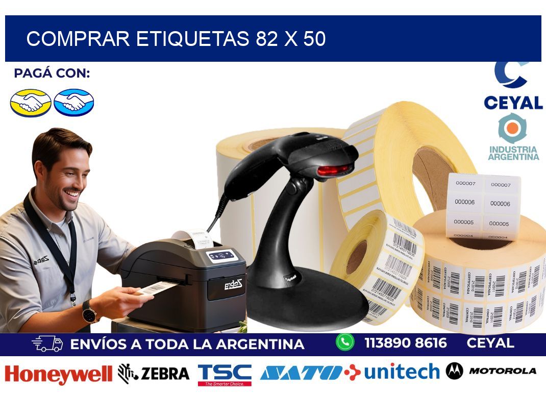comprar etiquetas 82 x 50