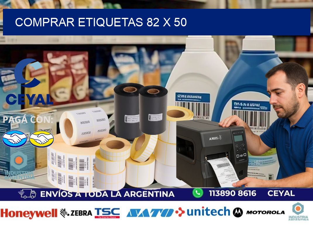 comprar etiquetas 82 x 50