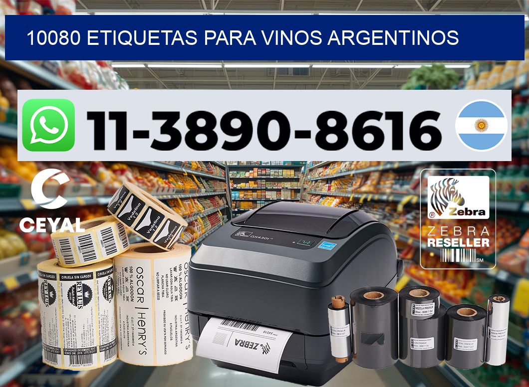 10080 Etiquetas para vinos argentinos