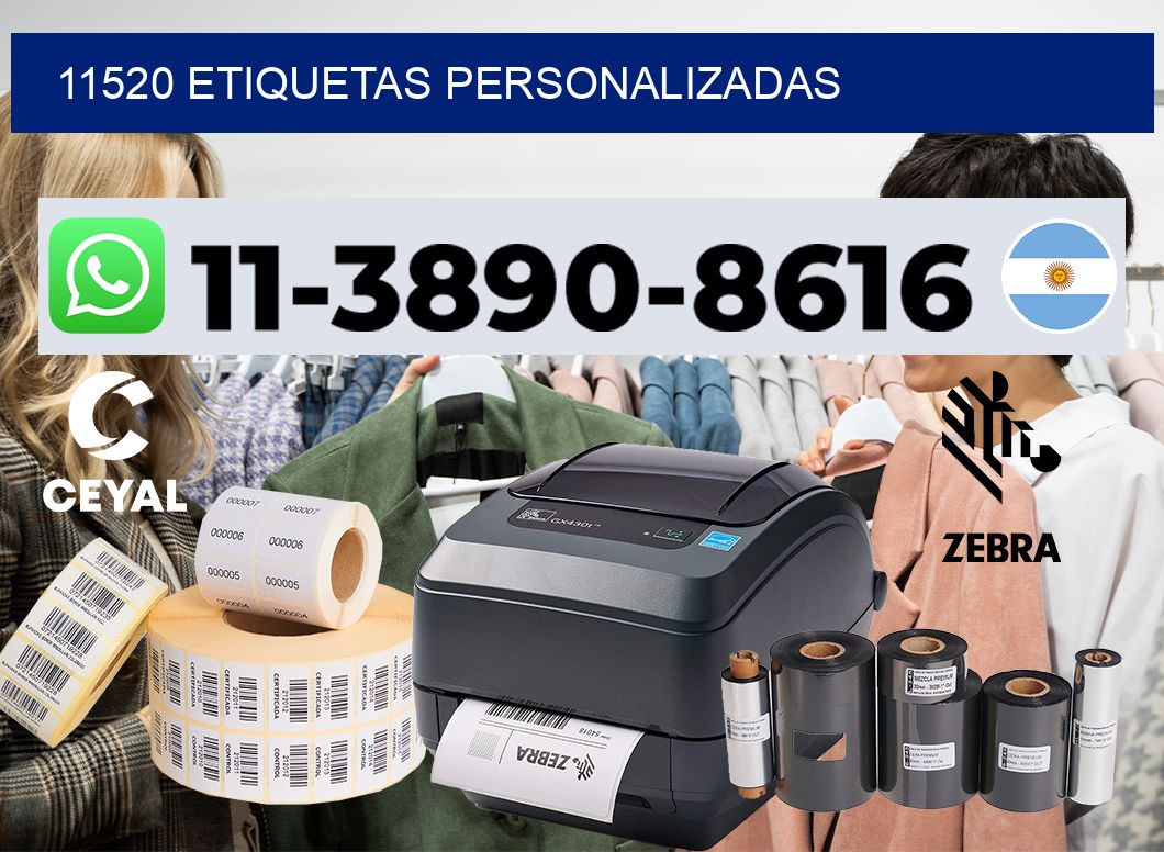 11520 etiquetas personalizadas