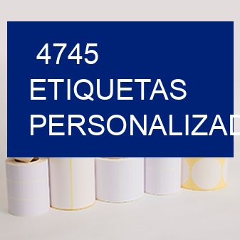 4745 etiquetas personalizadas
