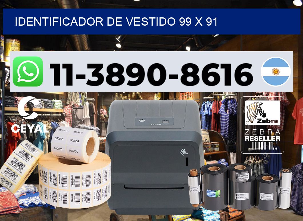 Identificador de vestido 99 x 91