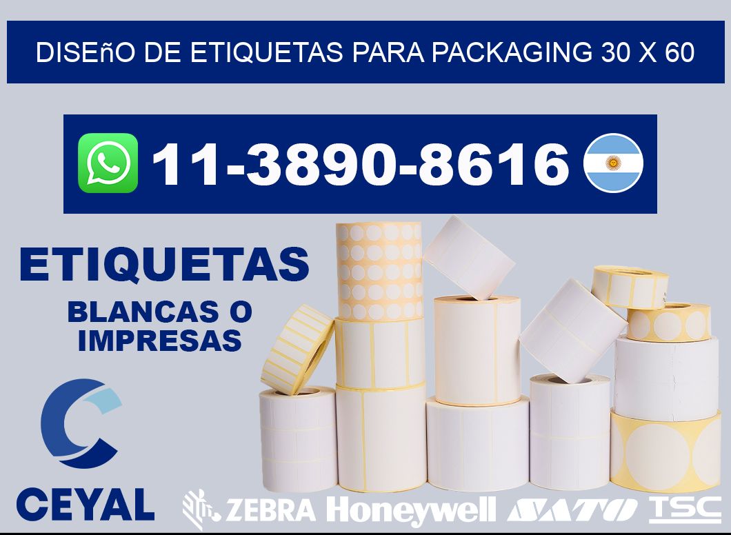 diseño de etiquetas para packaging 30 x 60