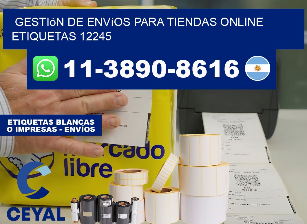 Gestión de envíos para tiendas online  etiquetas 12245