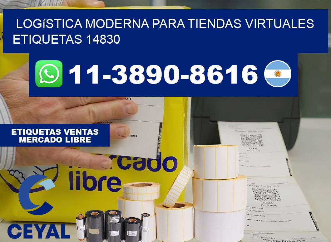Logística moderna para tiendas virtuales  etiquetas 14830