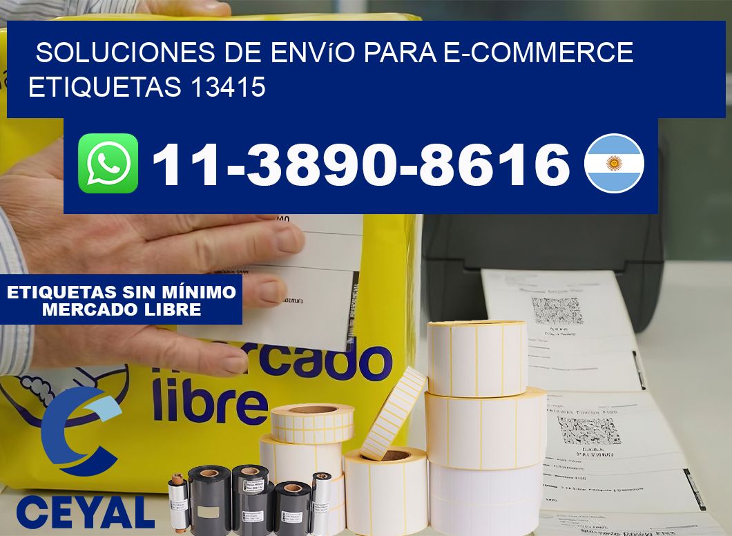 Soluciones de envío para e-commerce  etiquetas 13415
