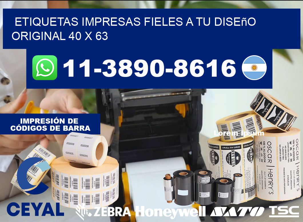 etiquetas impresas fieles a tu diseño original 40 x 63