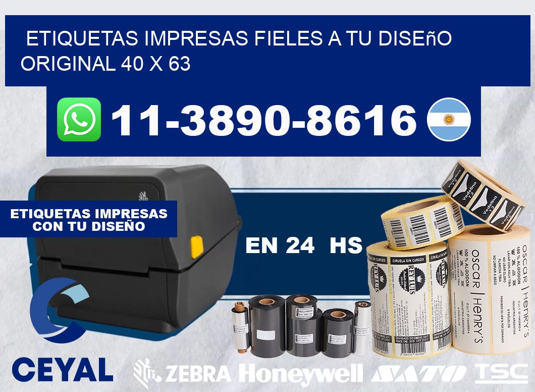 etiquetas impresas fieles a tu diseño original 40 x 63