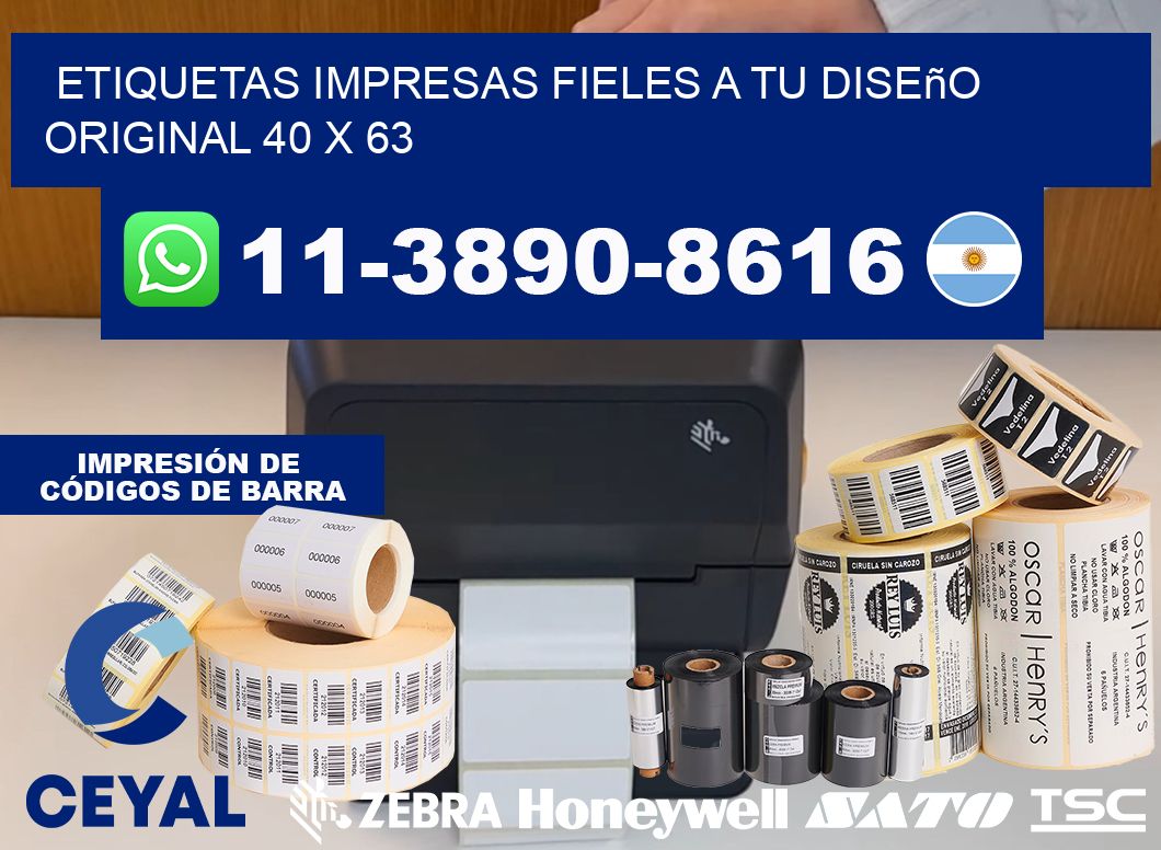 etiquetas impresas fieles a tu diseño original 40 x 63