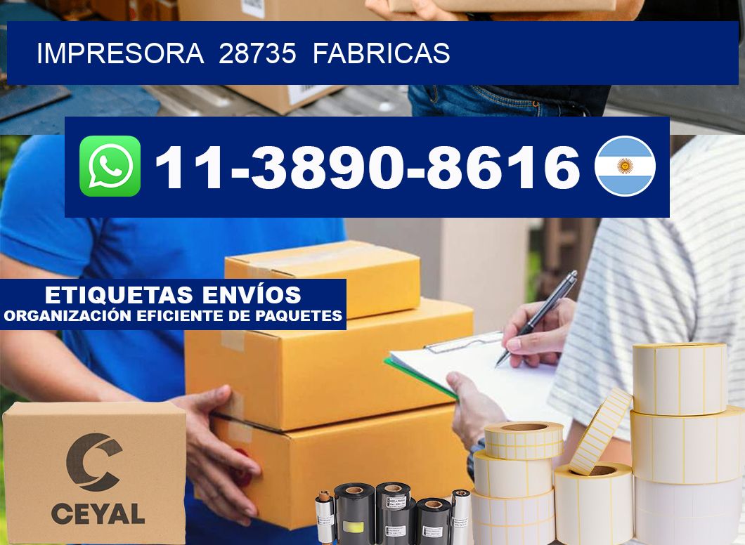 impresora  28735  fabricas