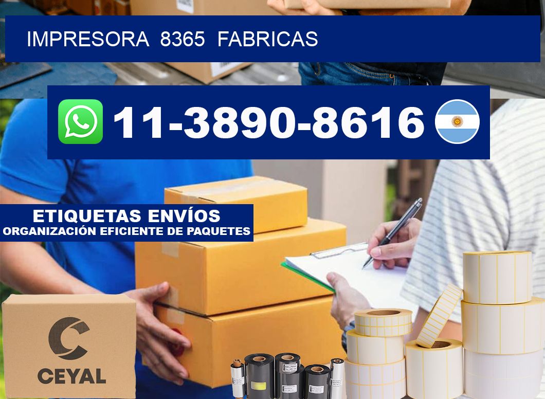 impresora  8365  fabricas