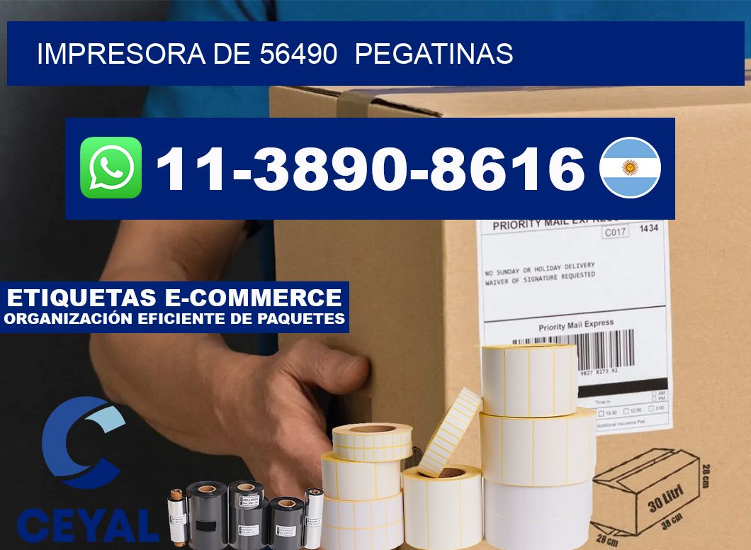 impresora de 56490  pegatinas