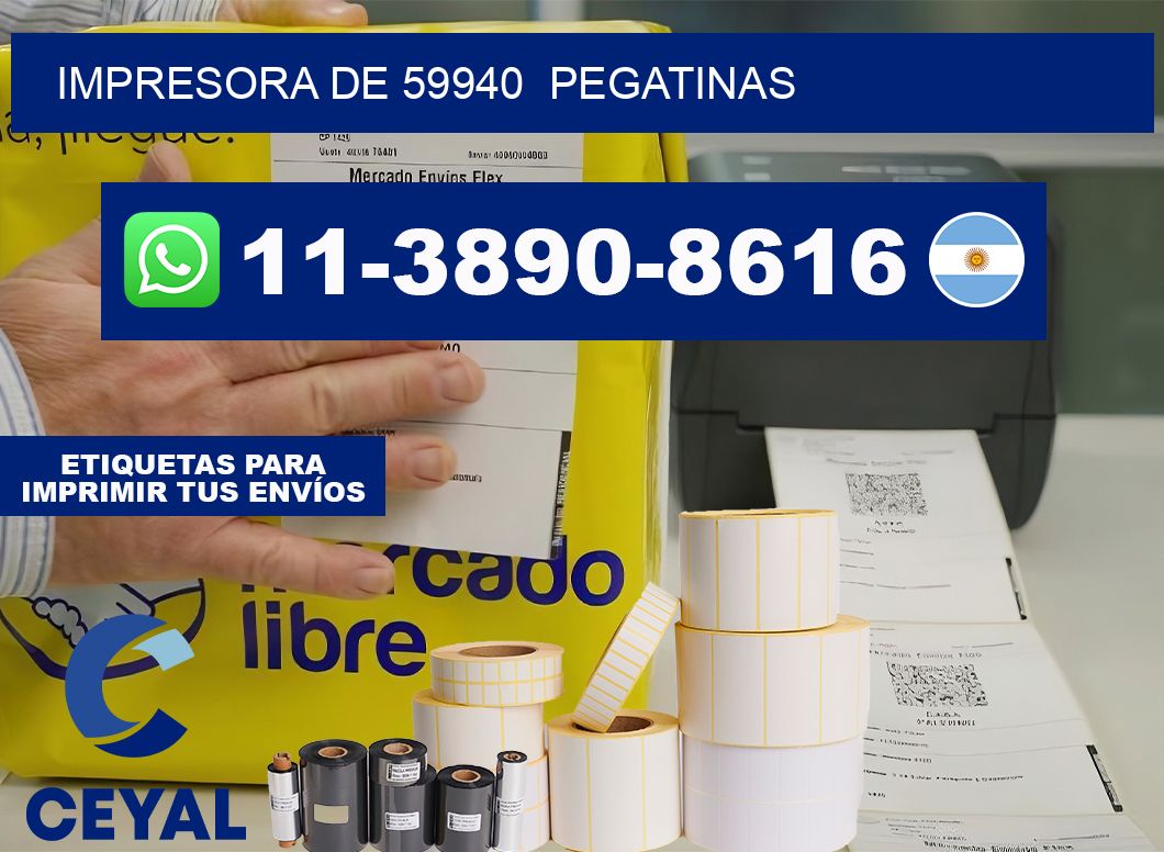 impresora de 59940  pegatinas