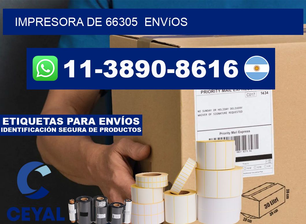 impresora de 66305 envíos