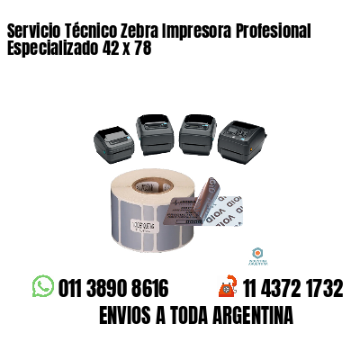 Servicio Técnico Zebra Impresora Profesional Especializado 42 x 78