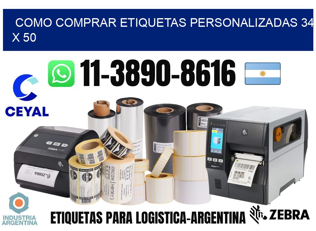 como comprar etiquetas personalizadas 34 x 50