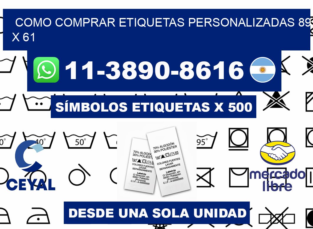 como comprar etiquetas personalizadas 89 x 61