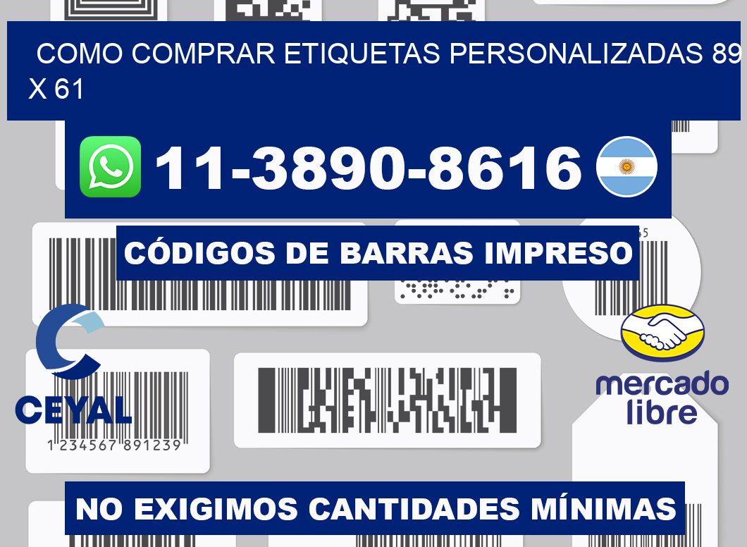 como comprar etiquetas personalizadas 89 x 61