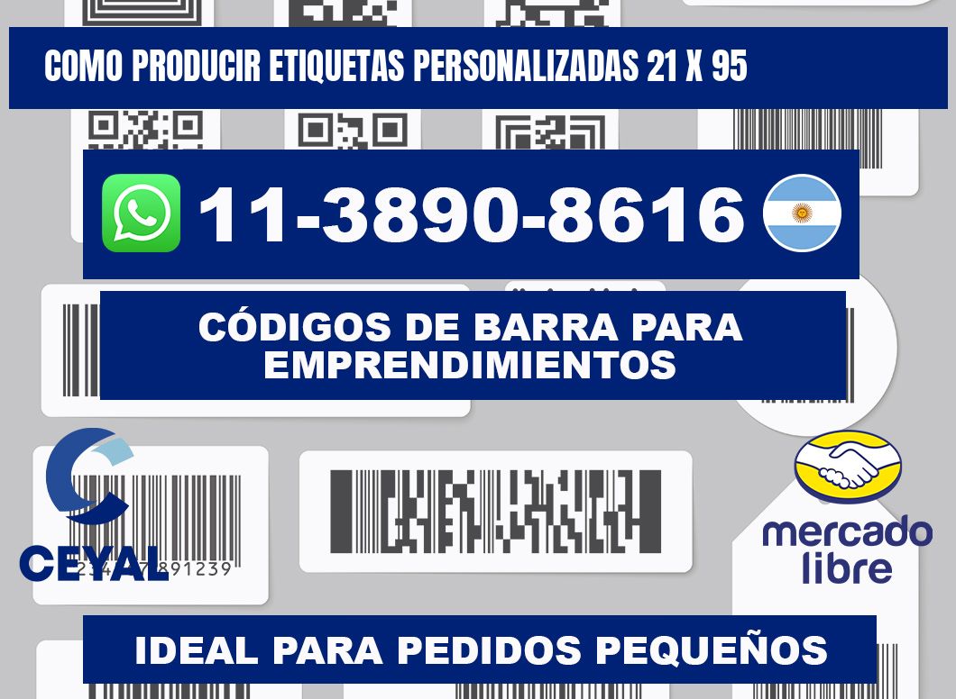 como producir etiquetas personalizadas 21 x 95