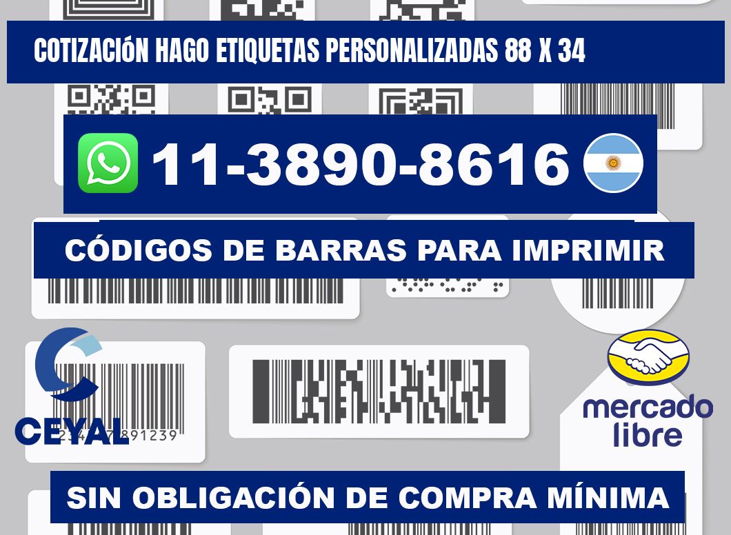 cotización hago etiquetas personalizadas 88 x 34