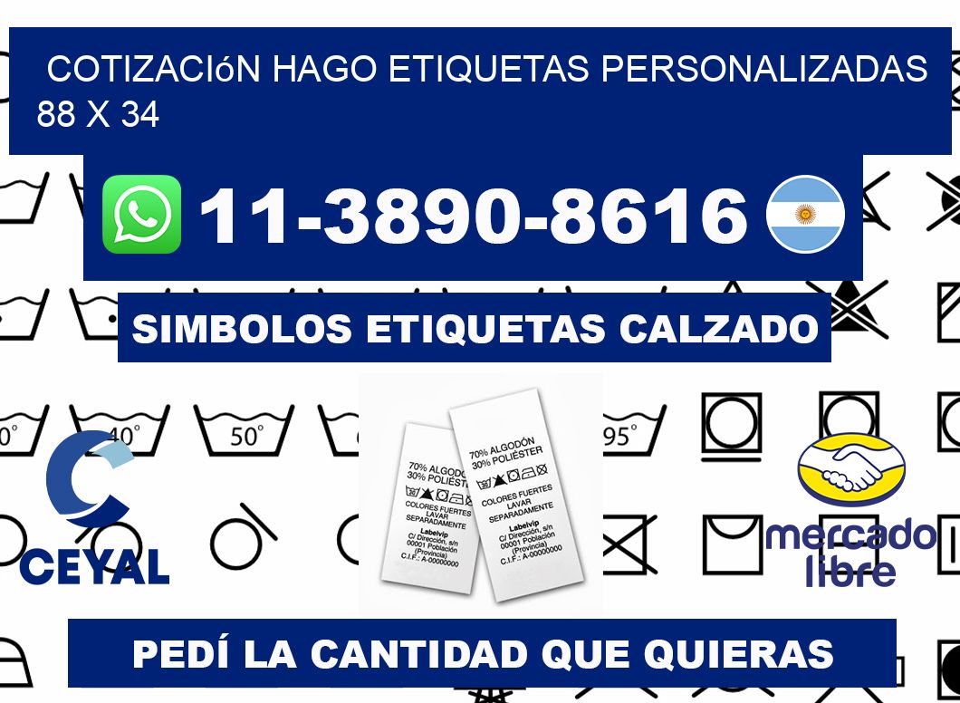 cotización hago etiquetas personalizadas 88 x 34