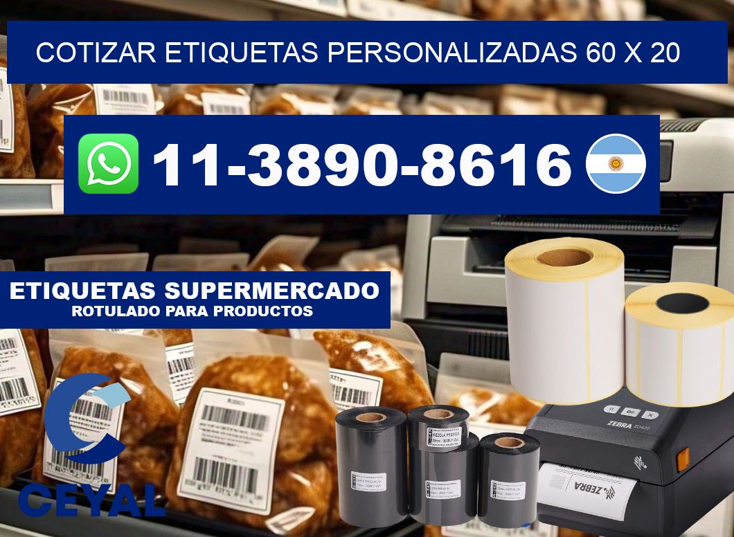 cotizar etiquetas personalizadas 60 x 20