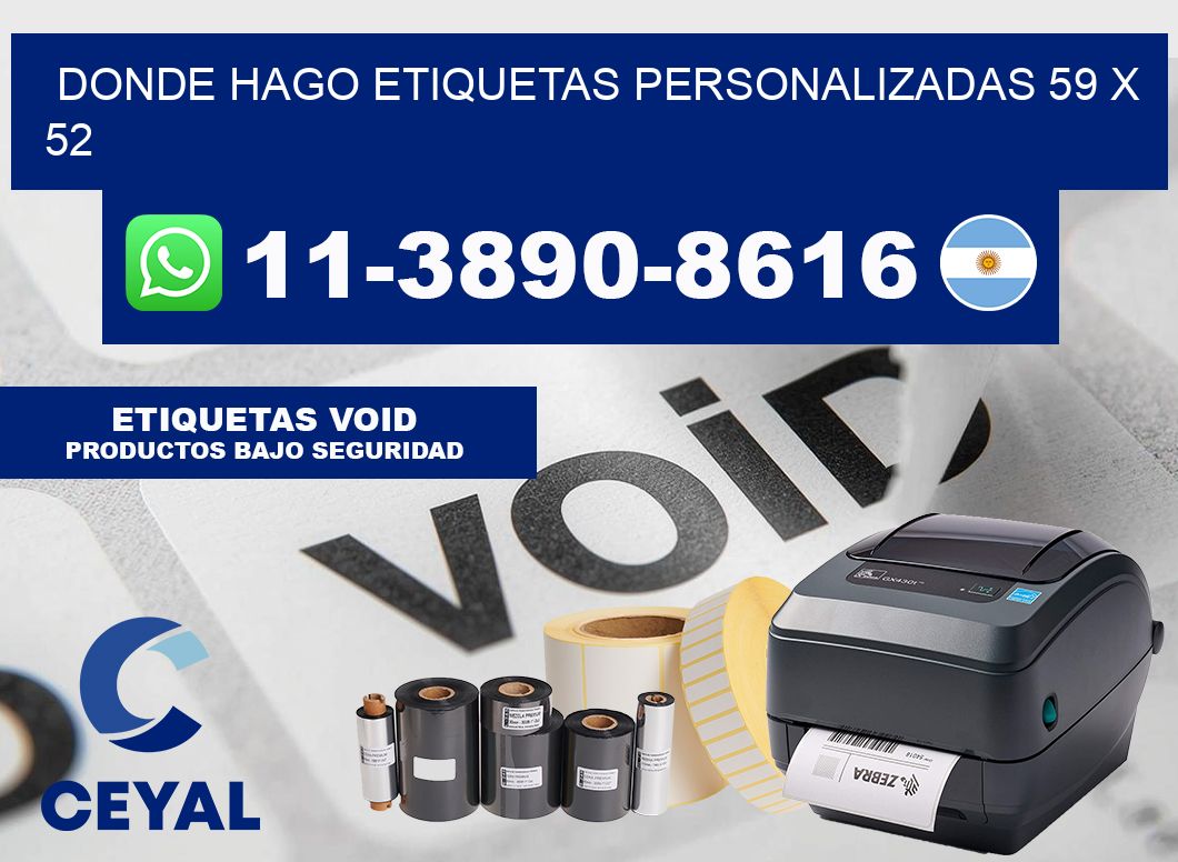 donde hago etiquetas personalizadas 59 x 52
