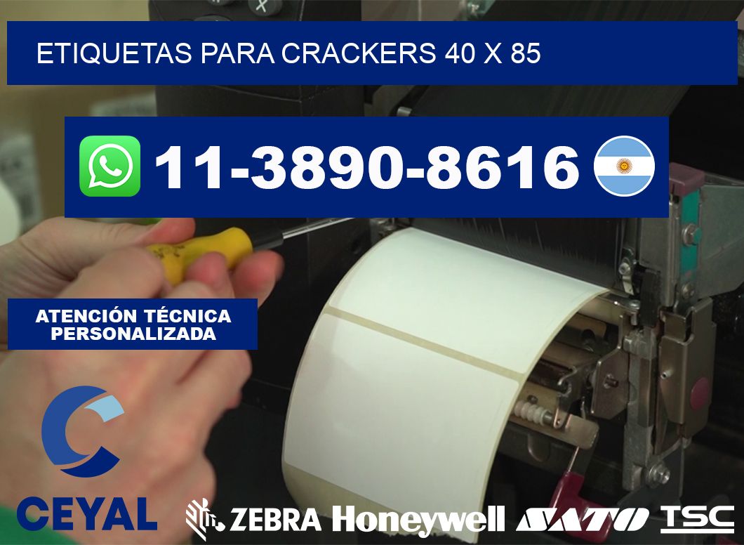 etiquetas para Crackers 40 x 85